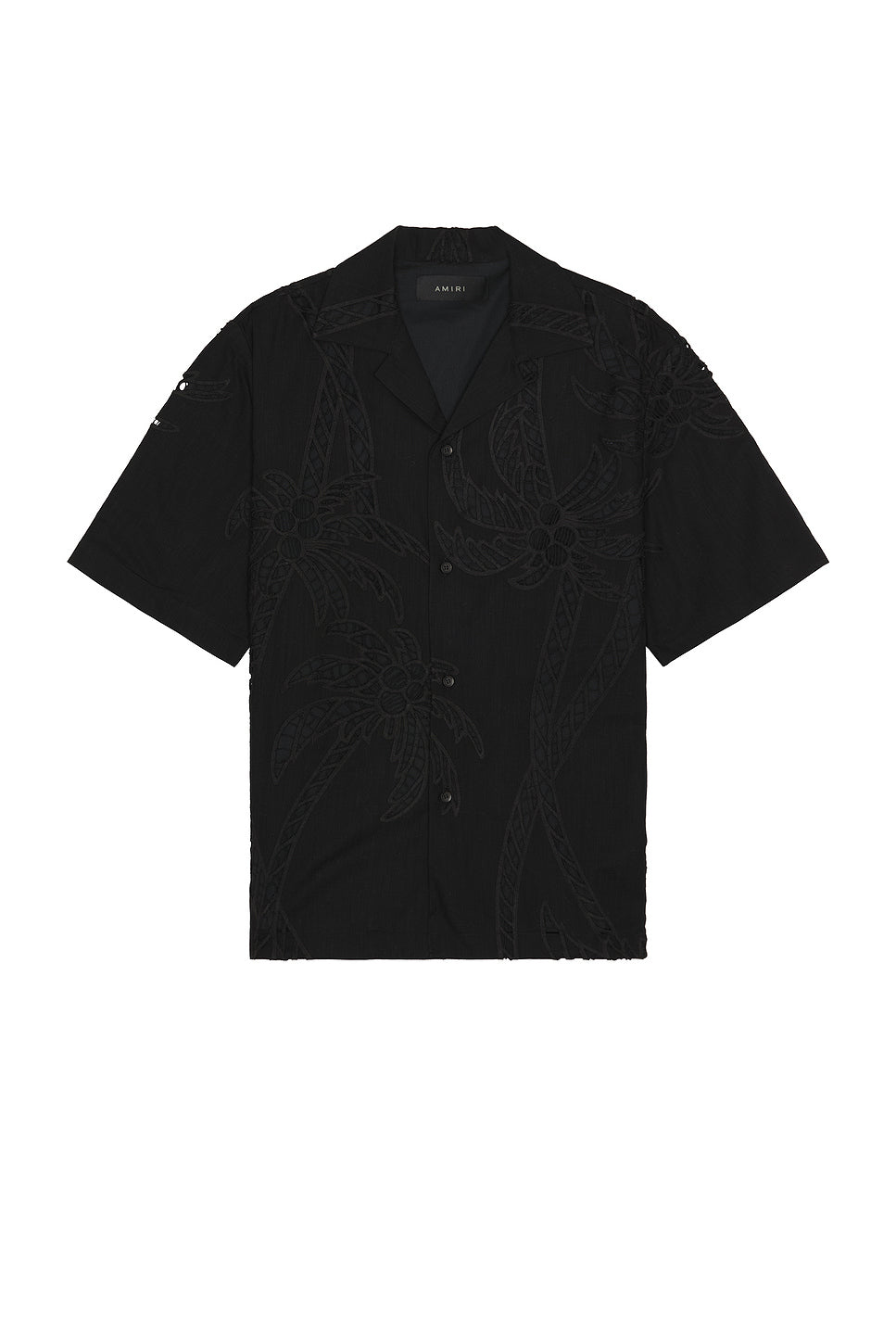 Paisley Palm Camp Shirt