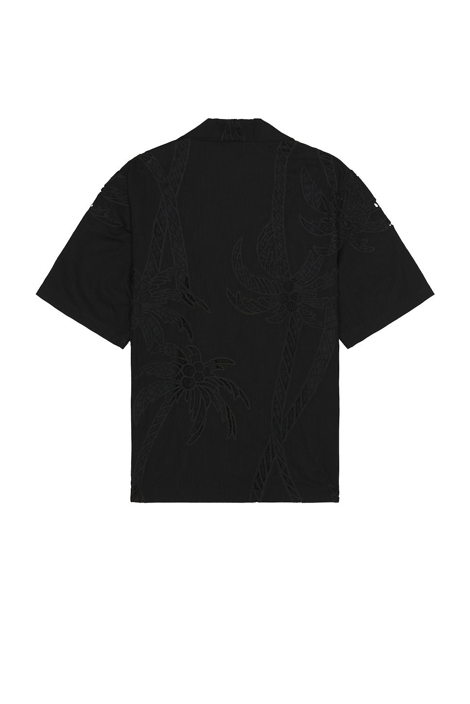 Paisley Palm Camp Shirt