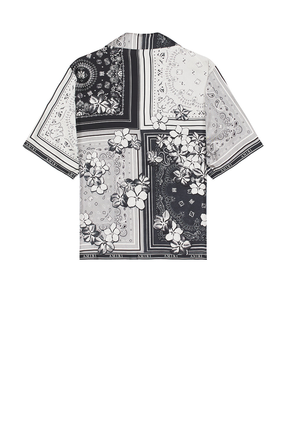 Bandana Floral Bowling Shirt