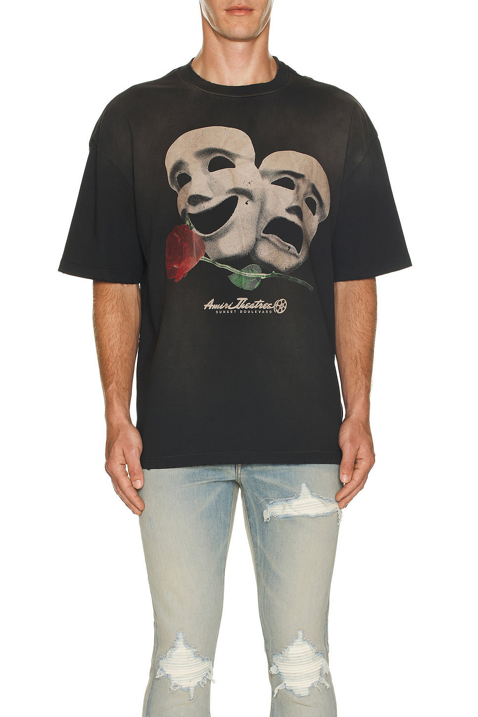 Theatre Masks Oversized Tee