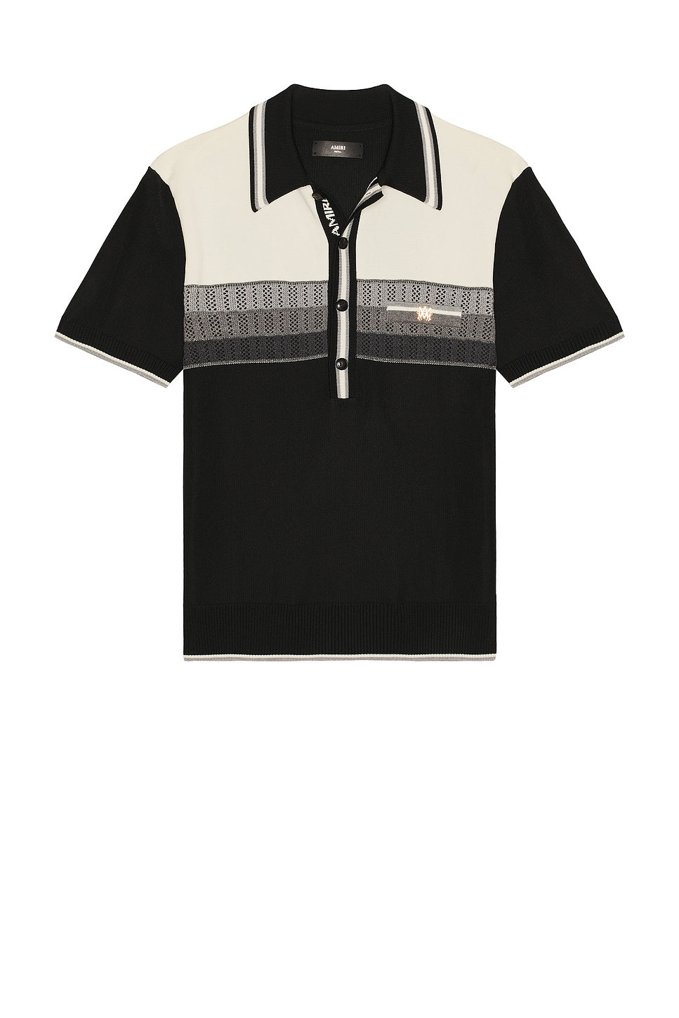 MA Striped Polo