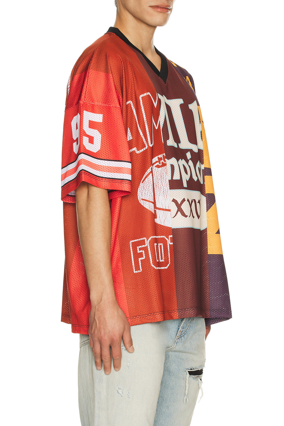 Spliced Oversized Tee