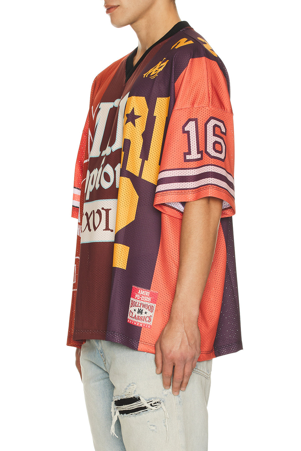 Spliced Oversized Tee