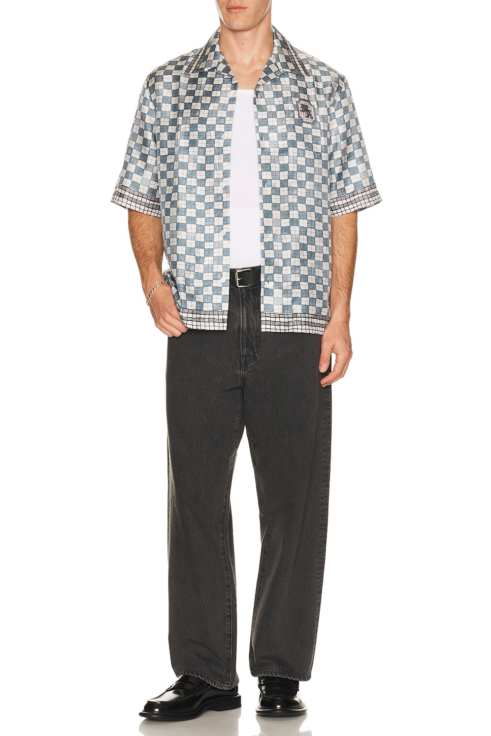 MA Checkered Bowling Shirt