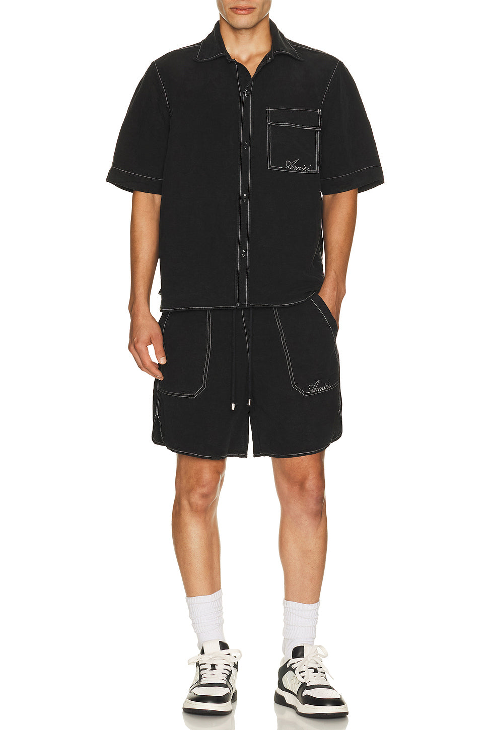 Script Linen Shirt