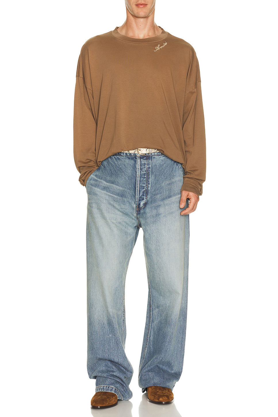 Script Long Sleeve Tee