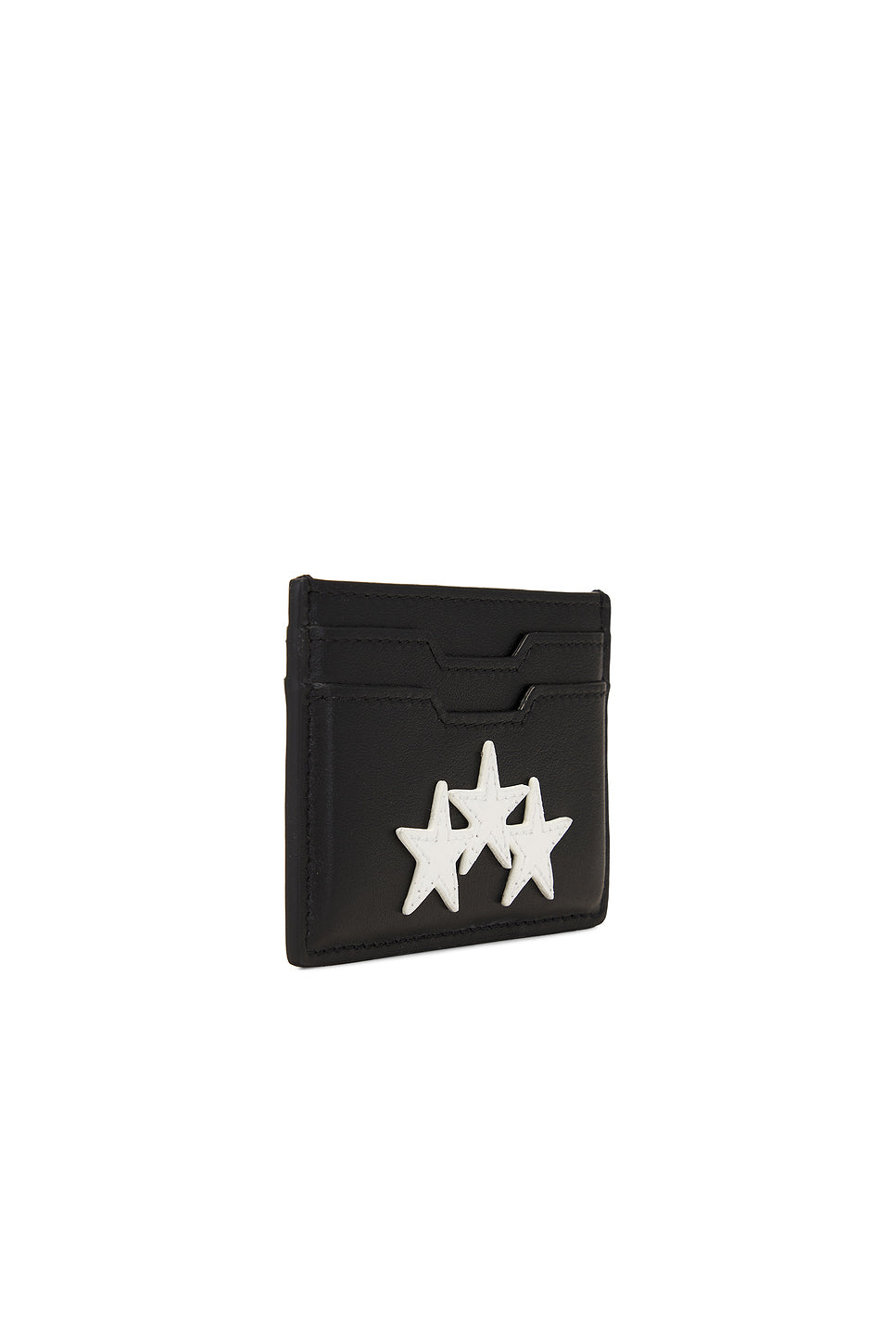 Three Star Leather Card Holder