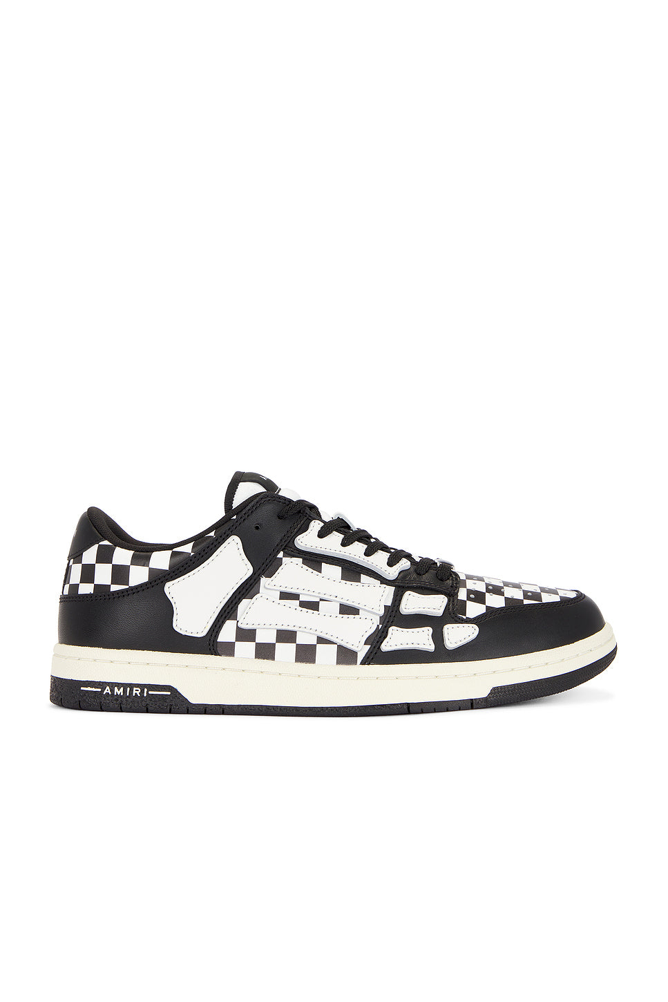 Checkered Skeleton Low Top Sneaker