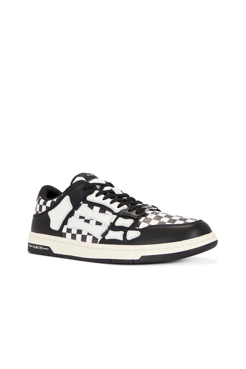 Checkered Skeleton Low Top Sneaker