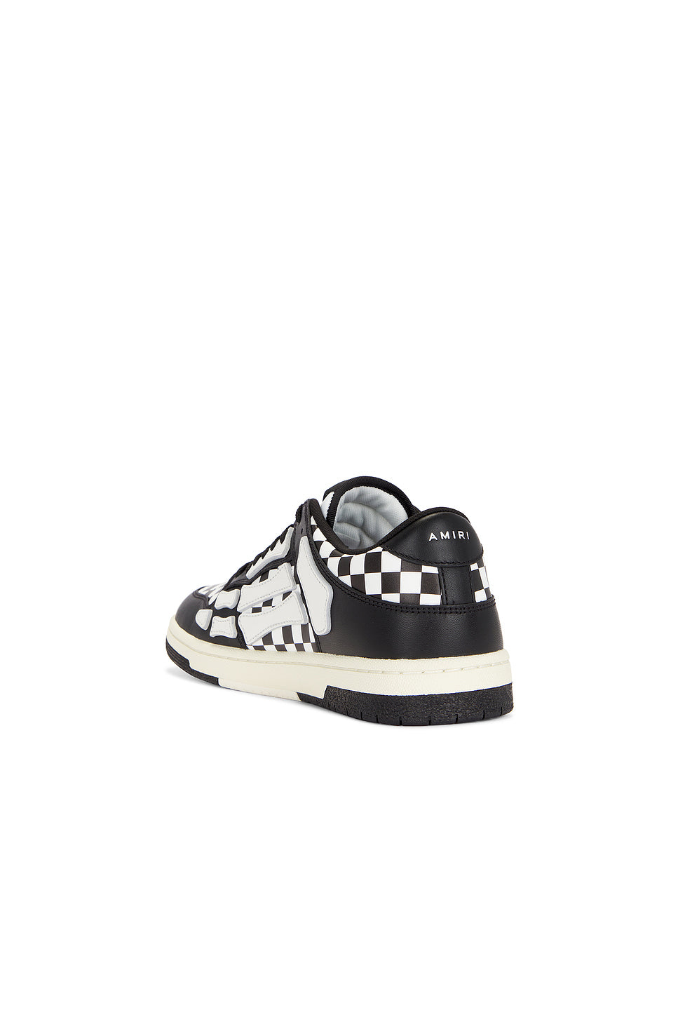 Checkered Skeleton Low Top Sneaker