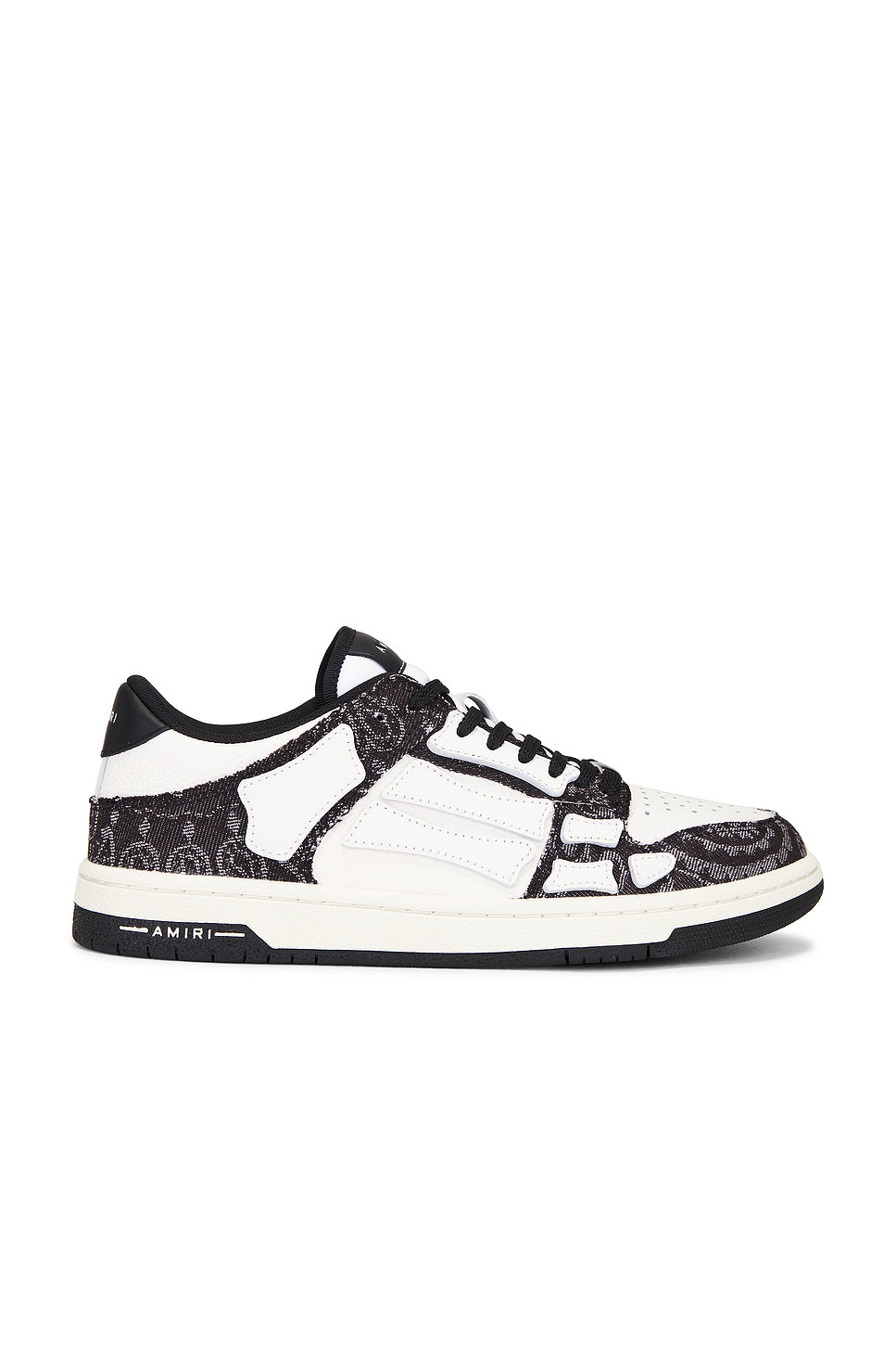 Bandana Denim Skeleton Top Low Sneaker