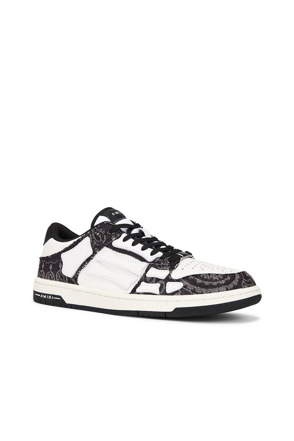 Bandana Denim Skeleton Top Low Sneaker