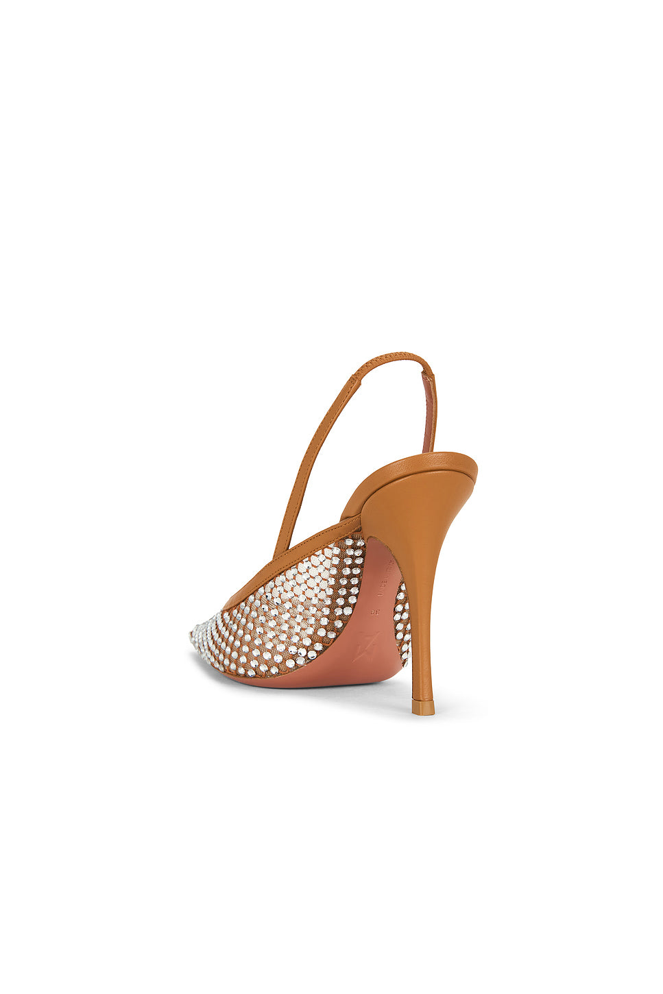 Felicia 100 Crystal Net Sling Pump
