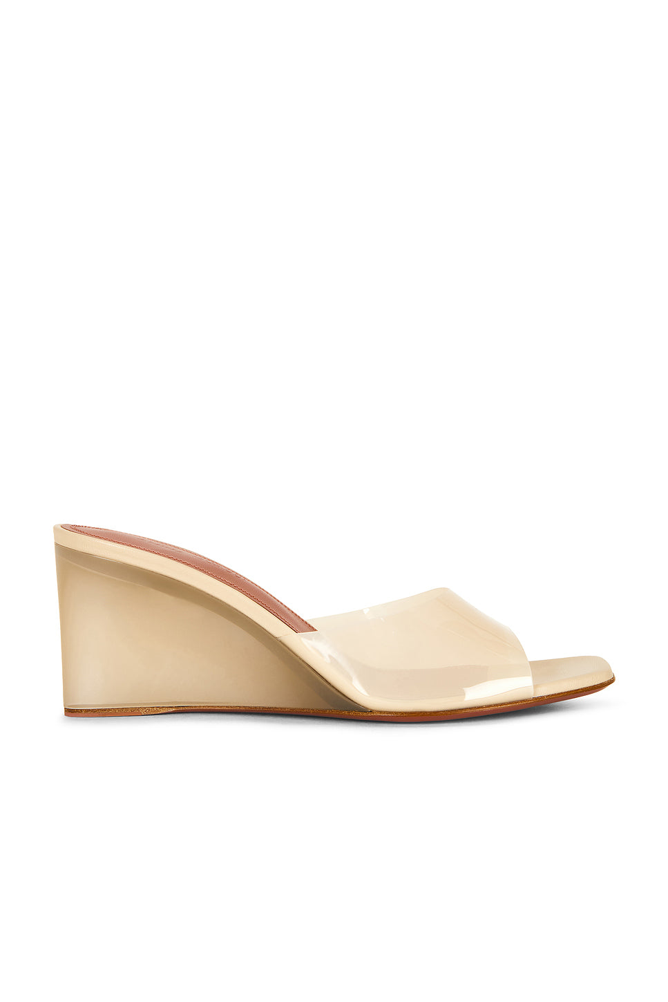 Lupita 70 Glass Wedge Sandal
