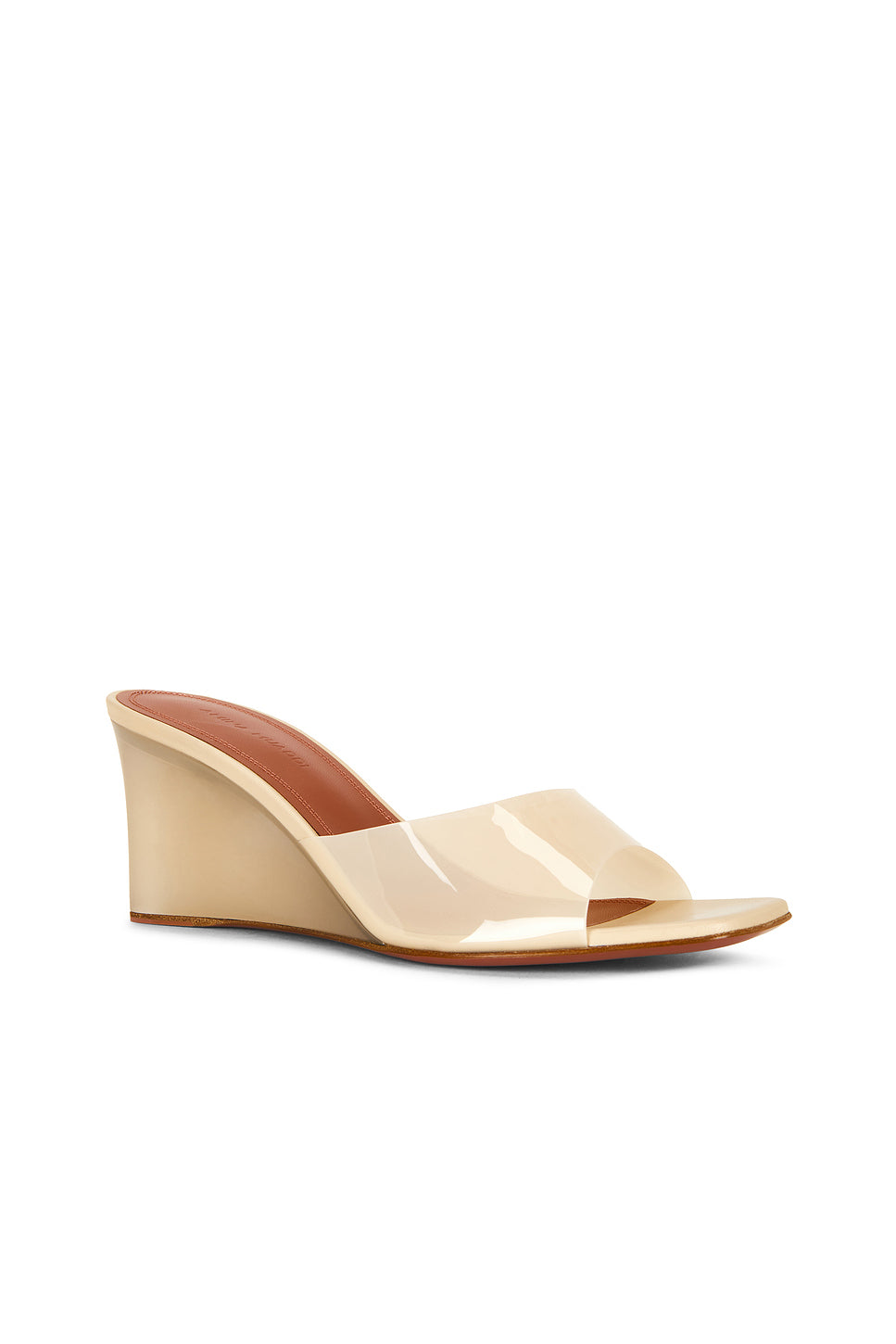 Lupita 70 Glass Wedge Sandal