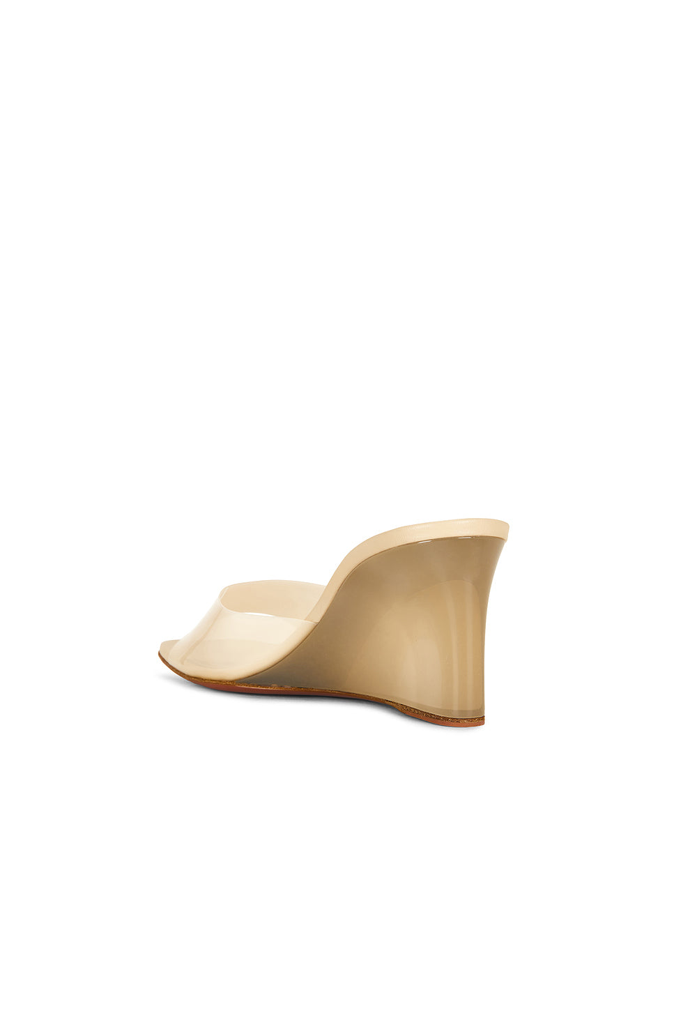 Lupita 70 Glass Wedge Sandal