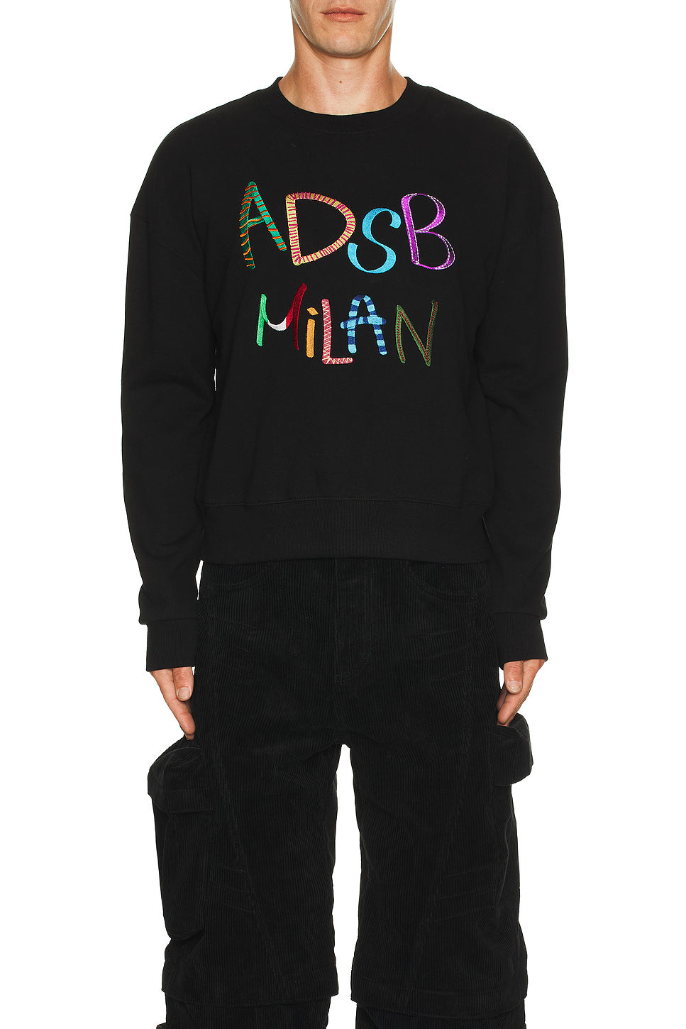 Essential Unisex Adsb Milan Embroidery Sweatshirts