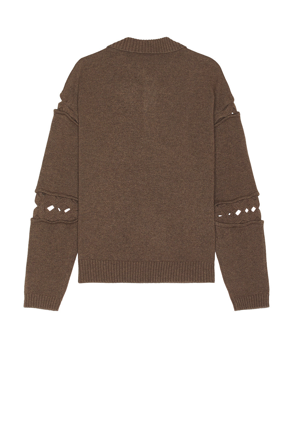 Cut Out Polo Sweater