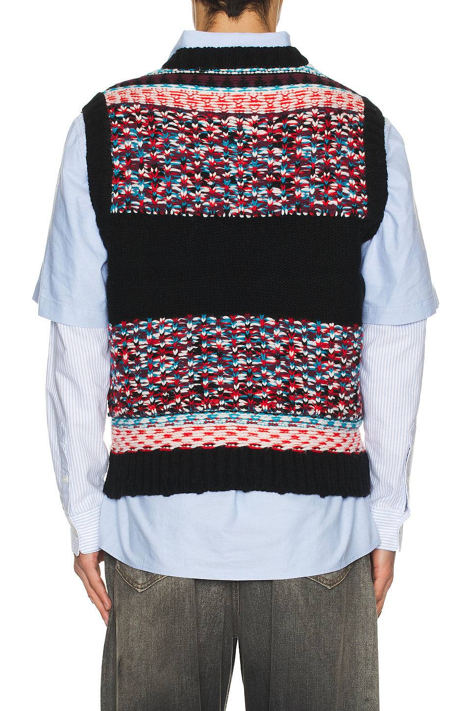 Nordic Crew Neck Vest