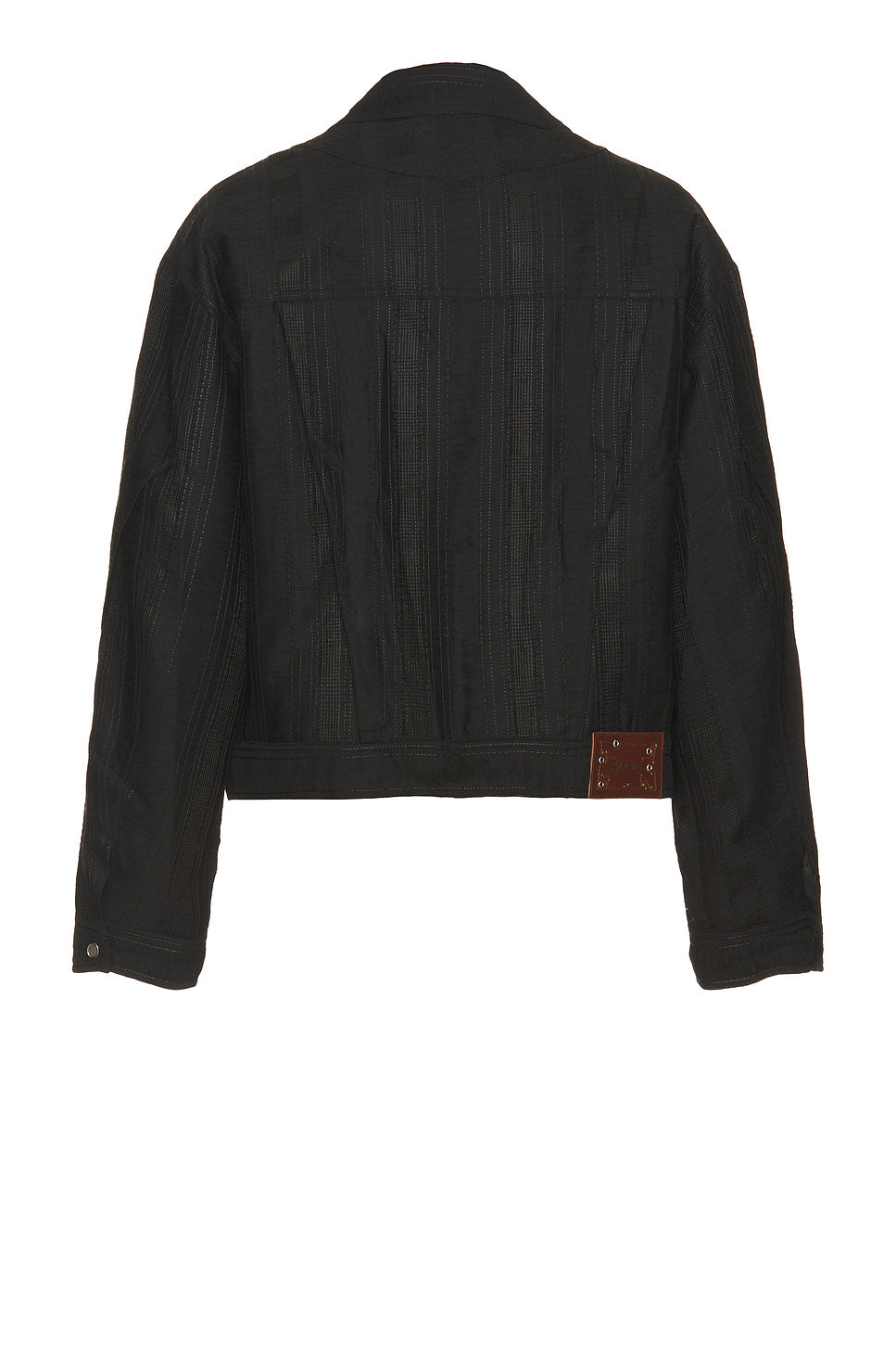 Fabrian Sheer Zip Up Jacket