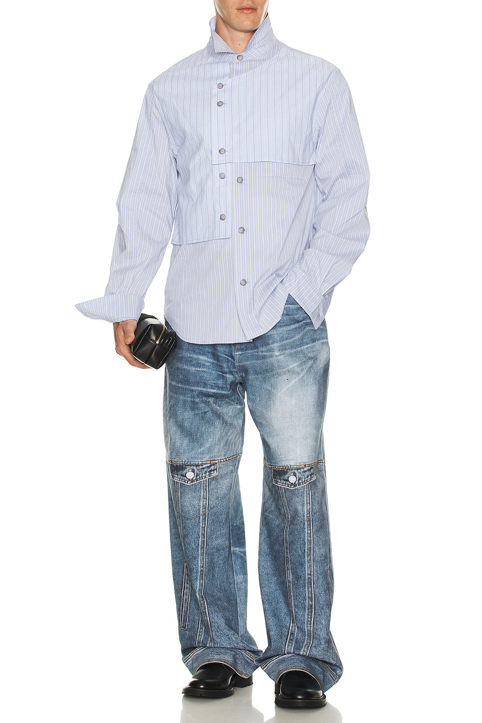 Stripe Layered Shirt