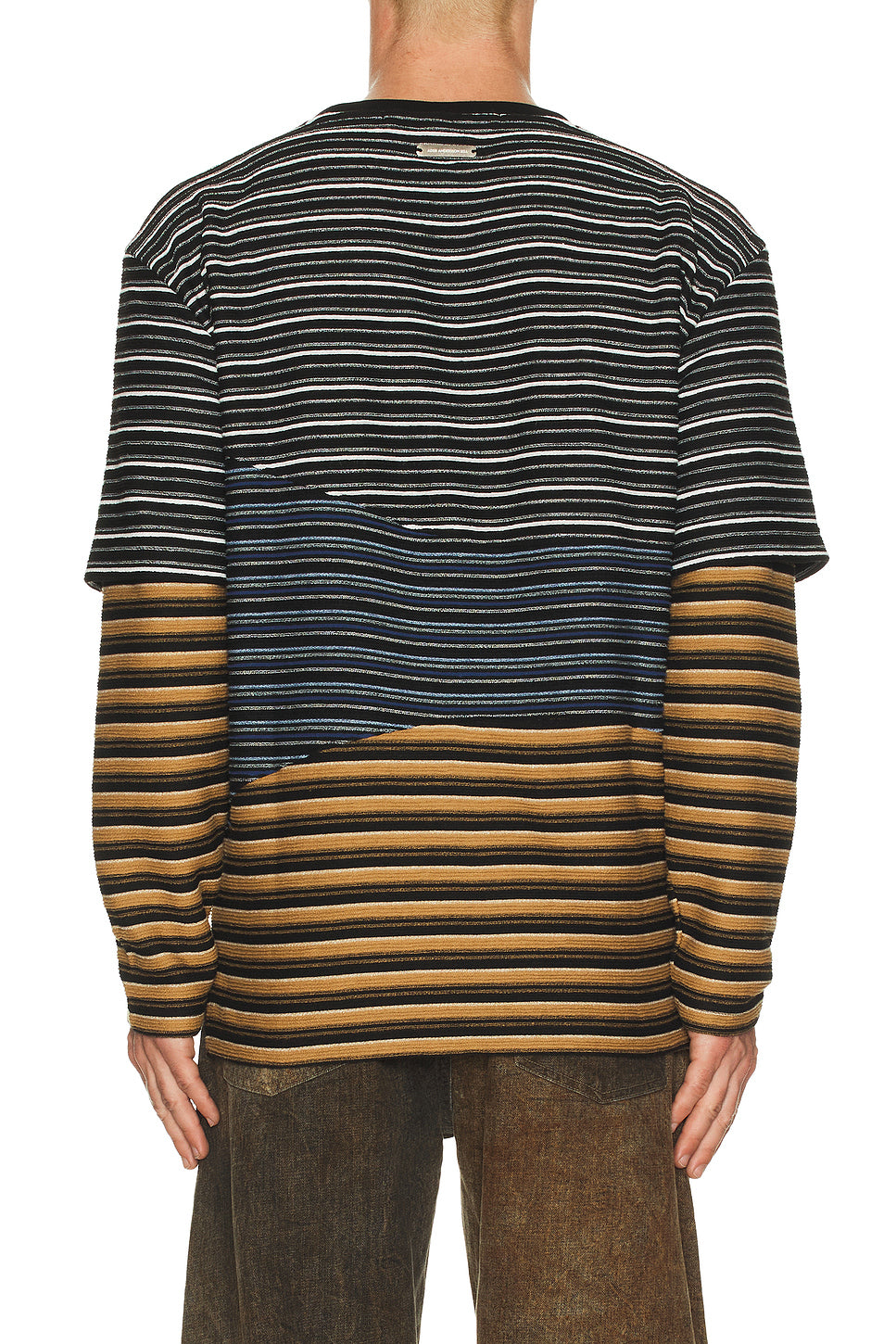 Multi Stripe Long Sleeve Tee