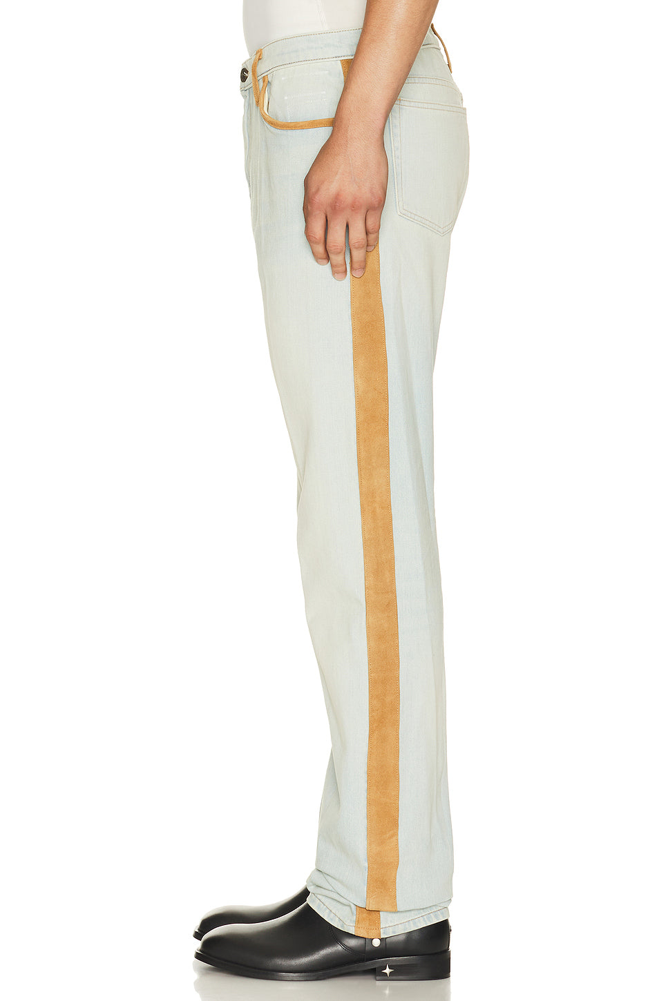 Leather Edge Highland Slim Cut Jean
