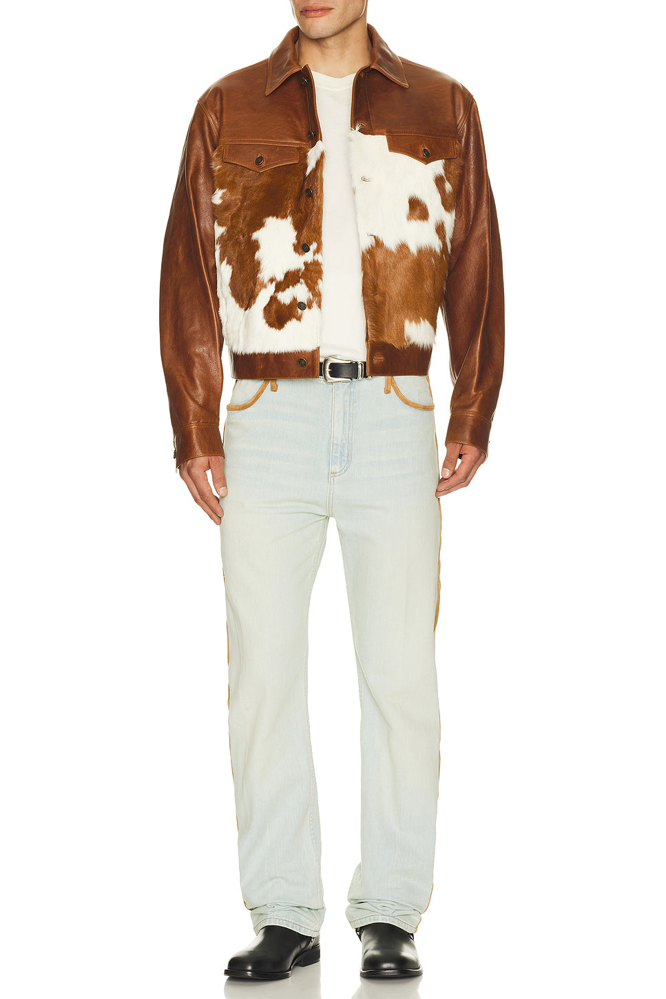 Leather Trucker Jacket