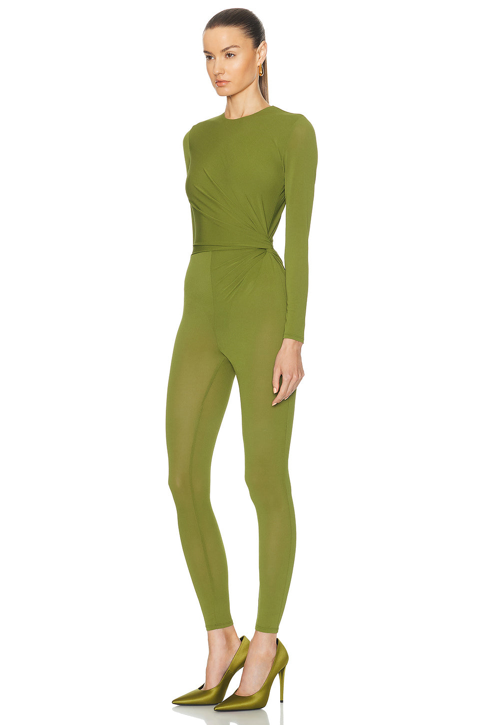 Long Sleeve Twist Catsuit