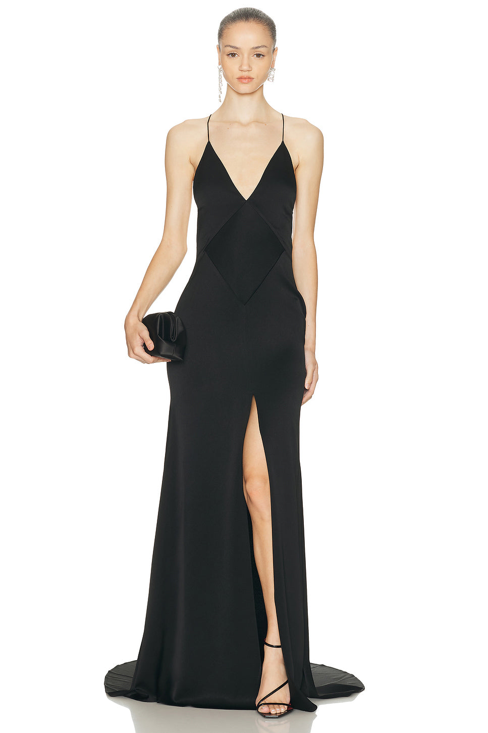 Panelled Bikini Gown