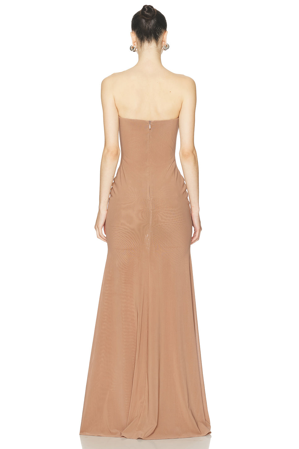 Strapless Longline Corset Gown