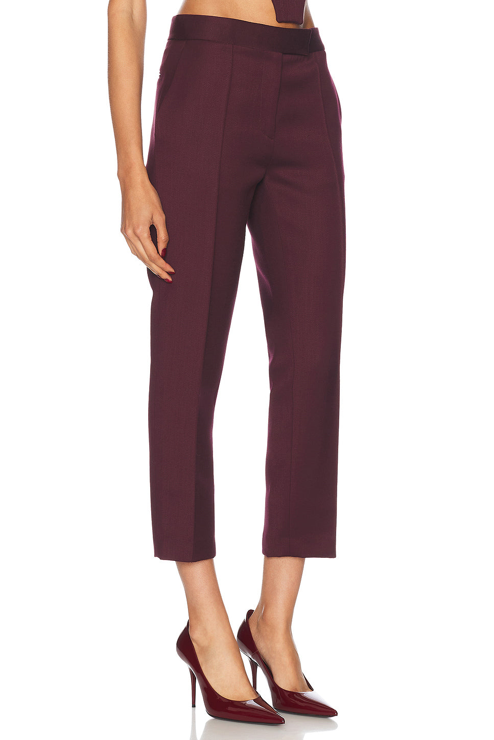 Straight Crop Trouser