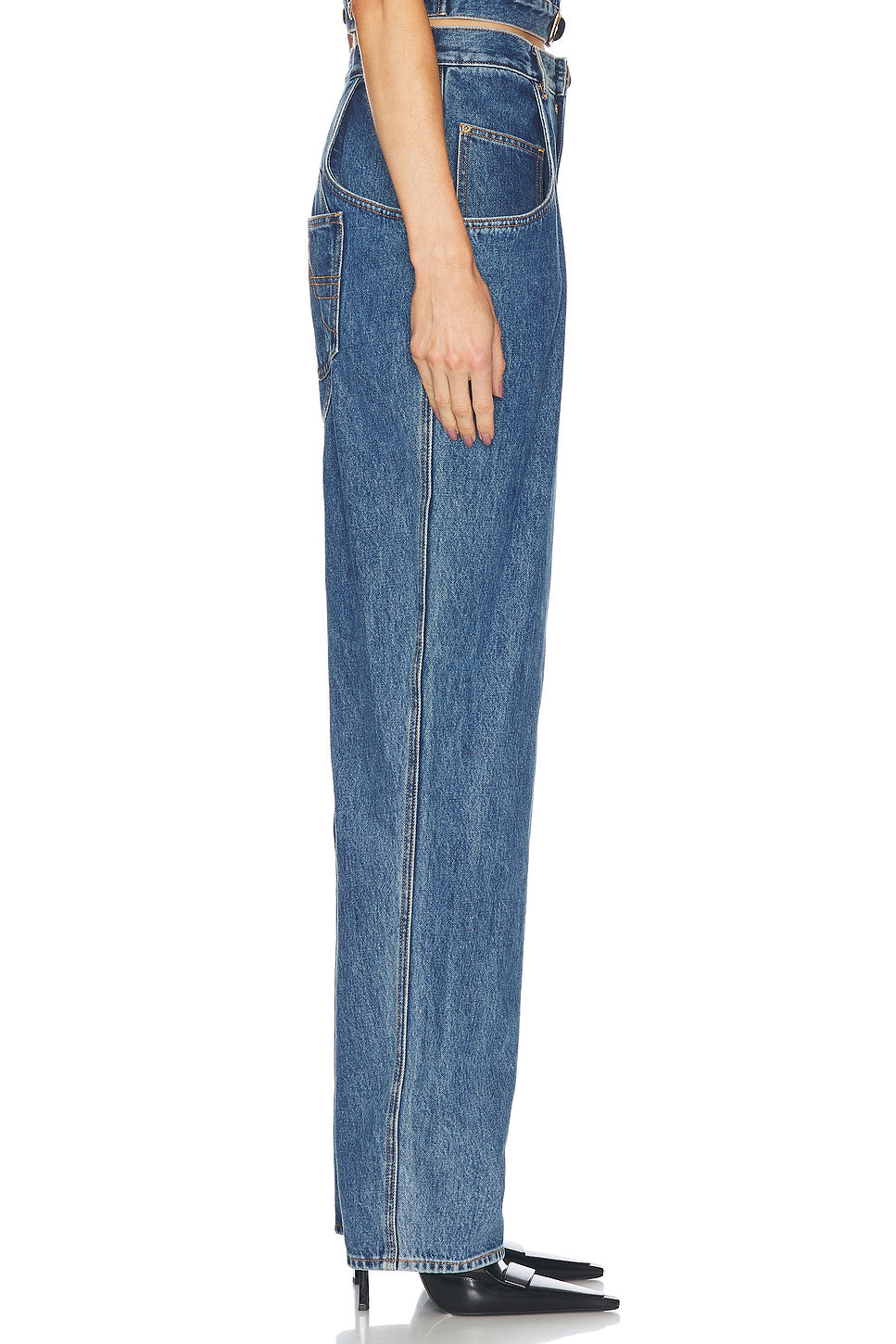 Flare Pocket Wide Leg