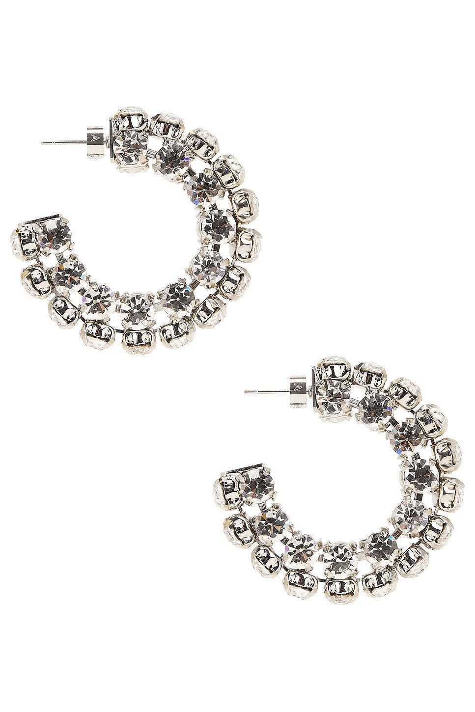 Crystal Hoop Earrings