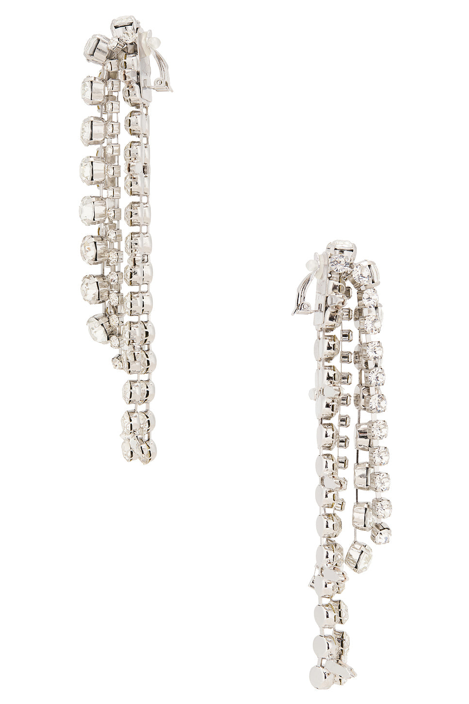 Crystal Fringe Drop Earrings