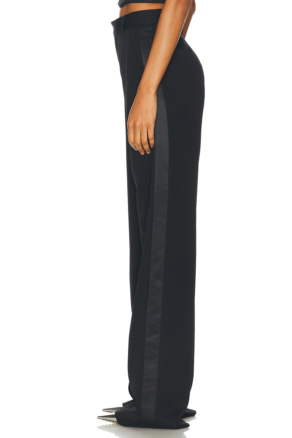 Asymmetric Slit Pant