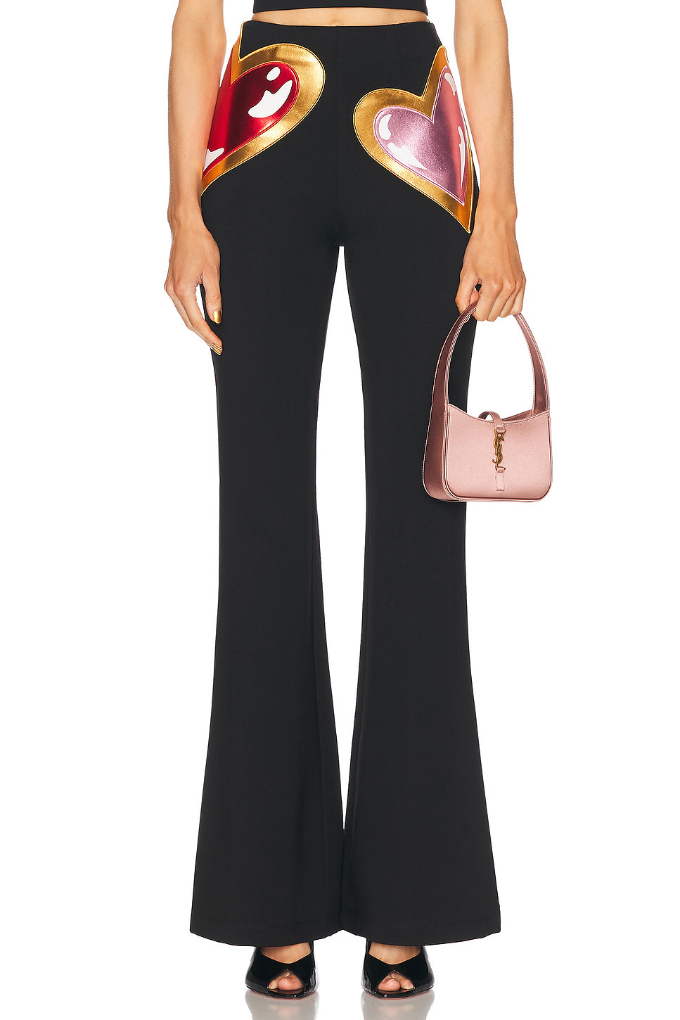 Colorblock Heart Gem Pant