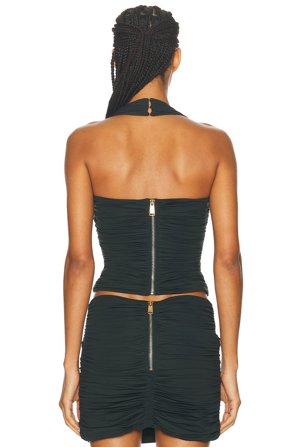 Ruched Halter Top