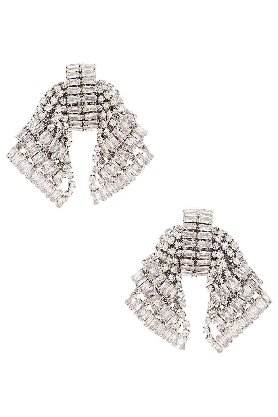 Crystal Bow Earrings