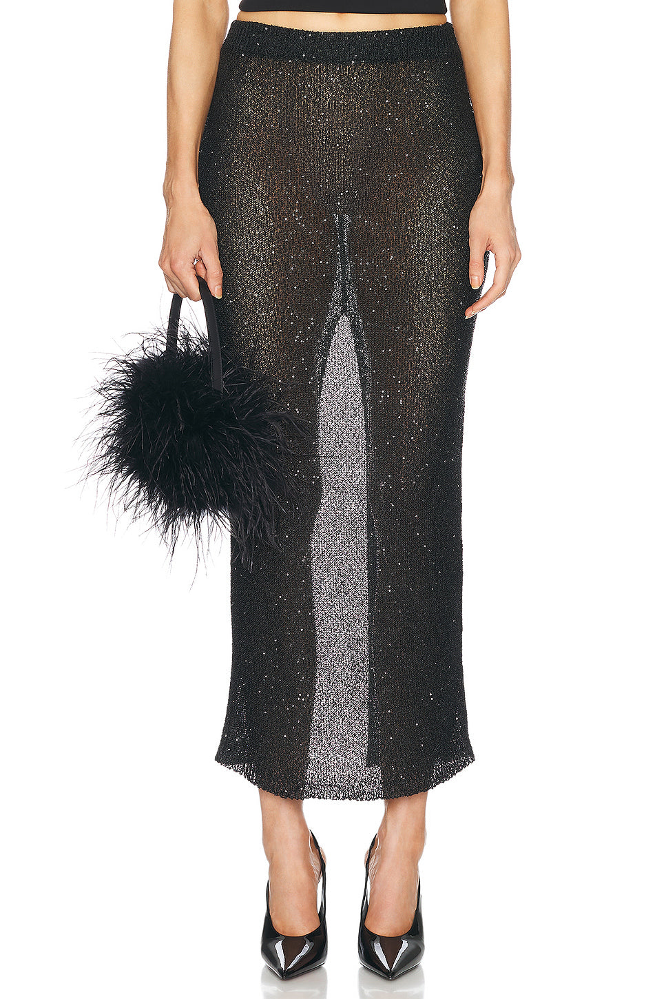 Sequin Long Skirt