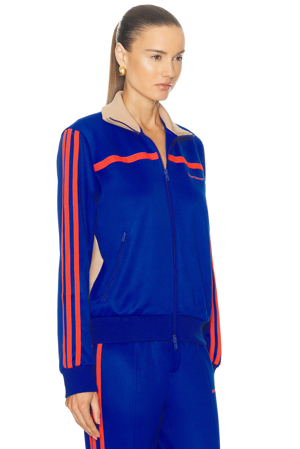 Jersey Track Sweater