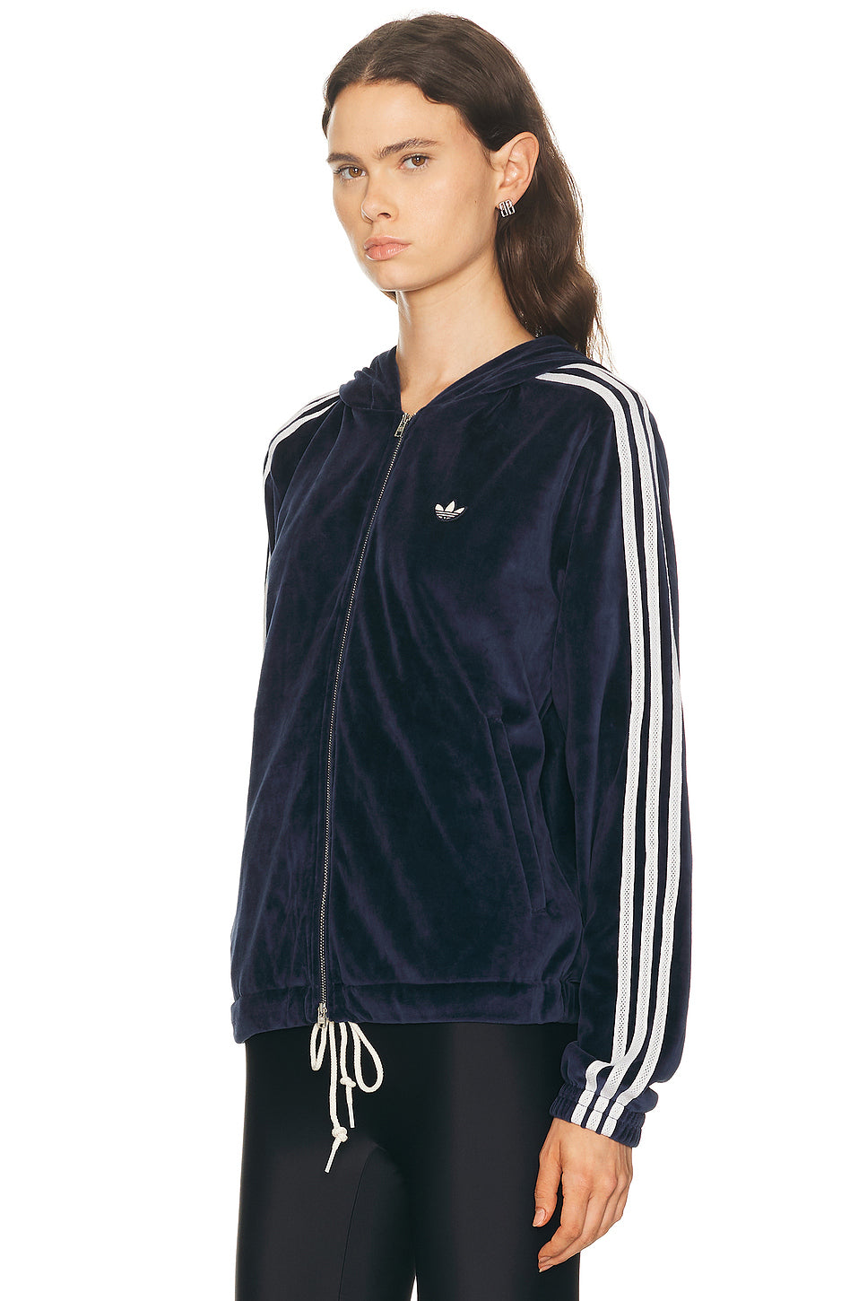 Velour Track Jacket