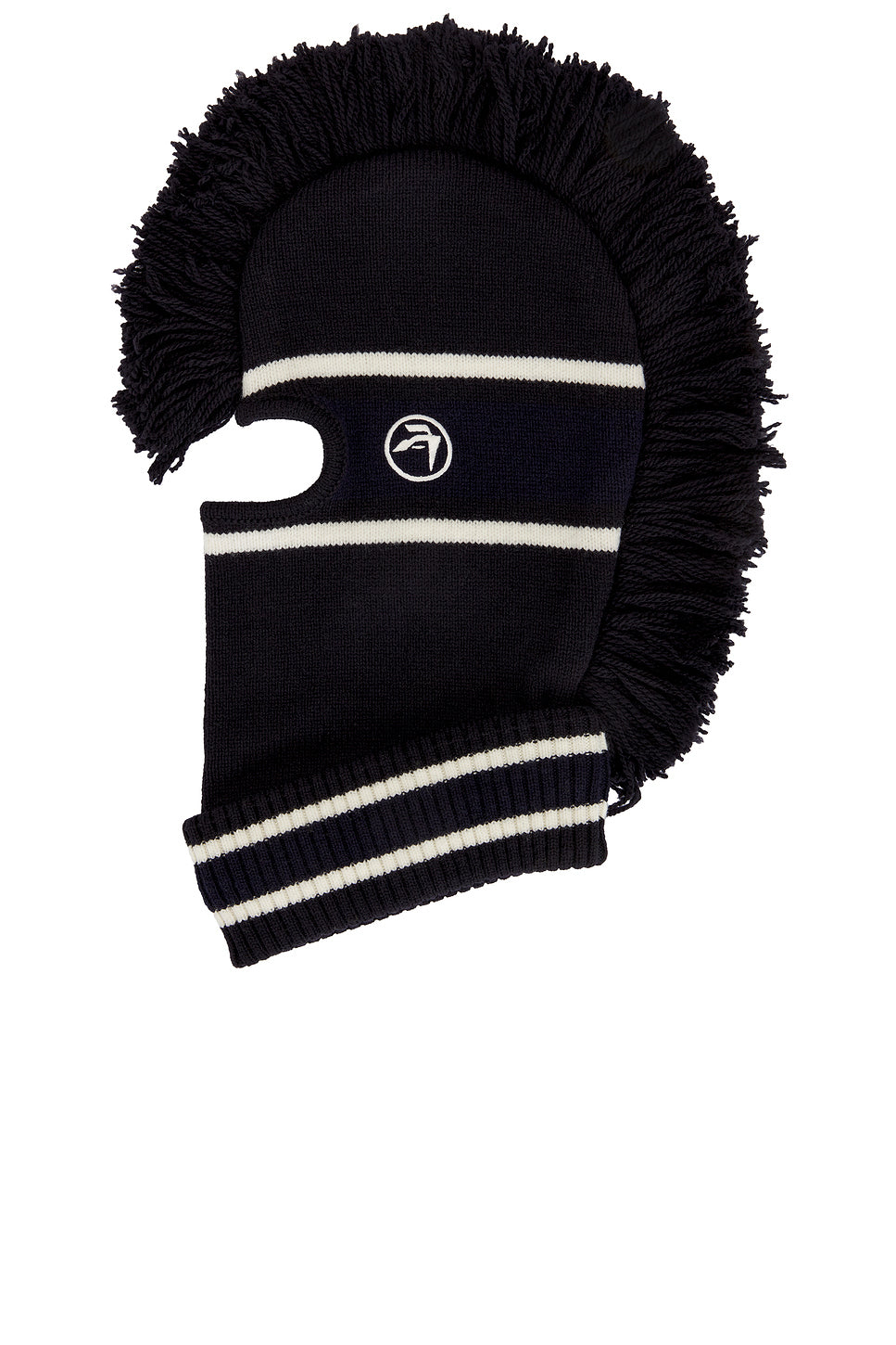 Fringe Knit Balaclava