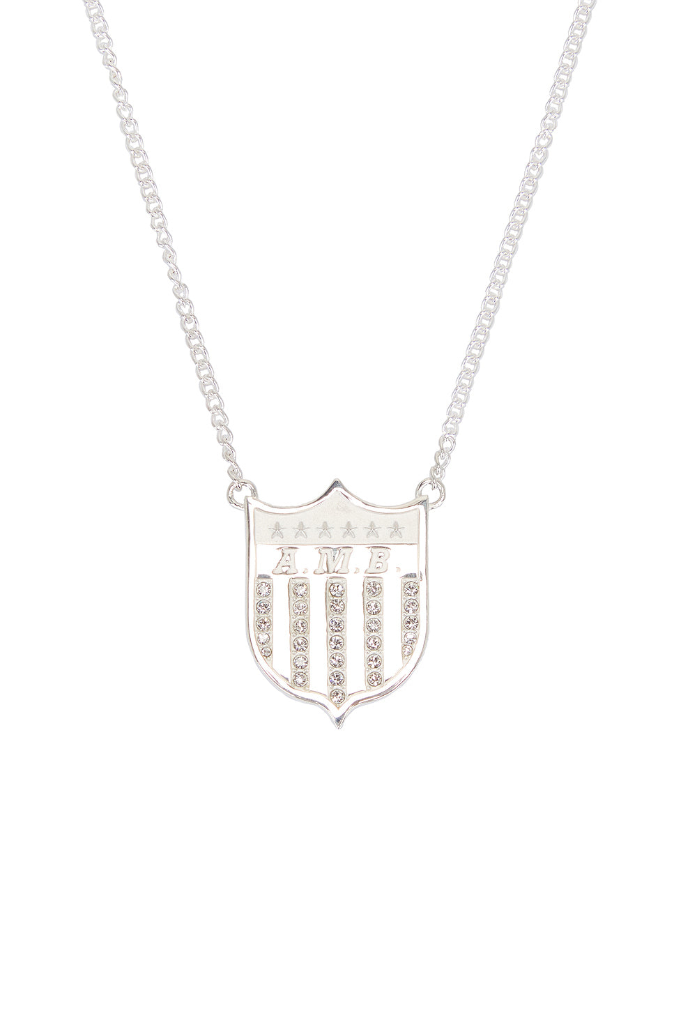 Varsity Shield Charm Necklace