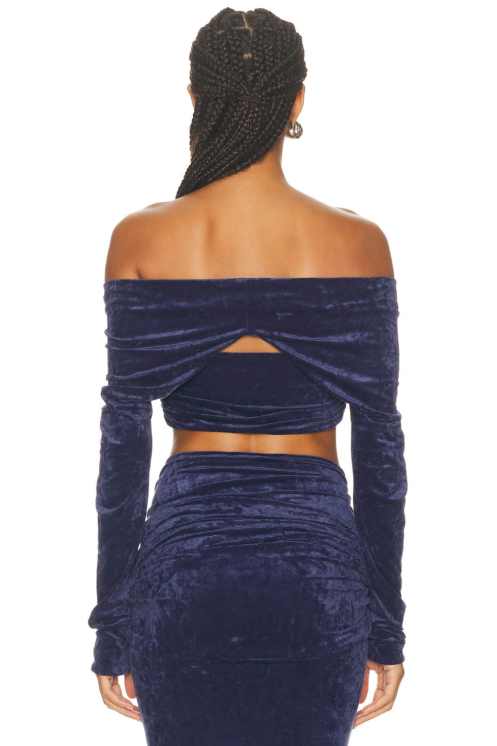 Draped Sleeve Top