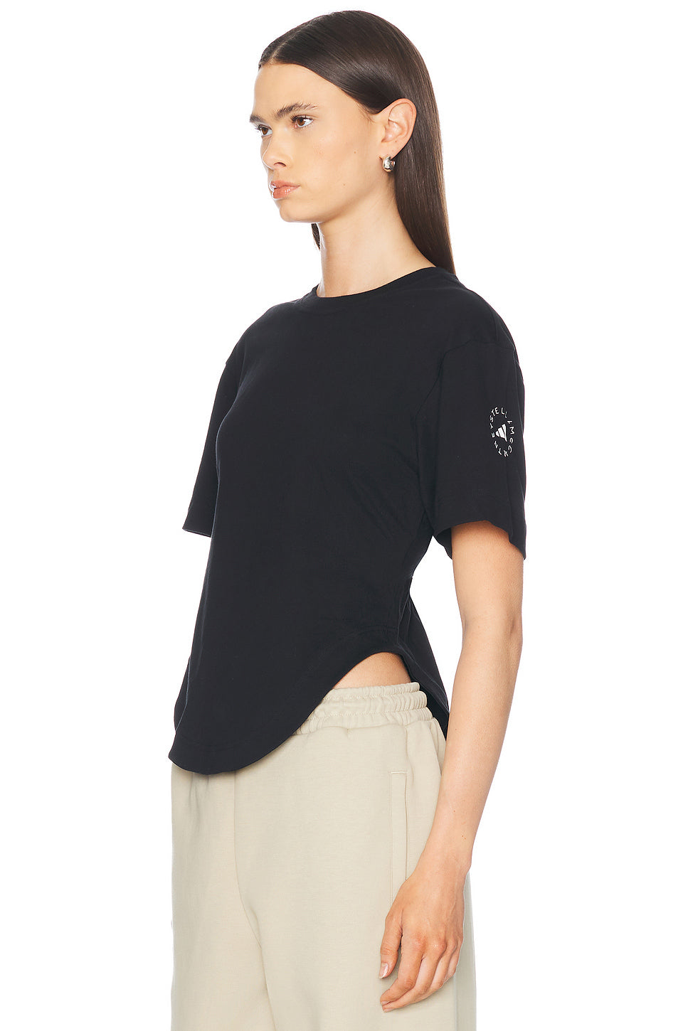 Sportswear Curved Hem T-shirt