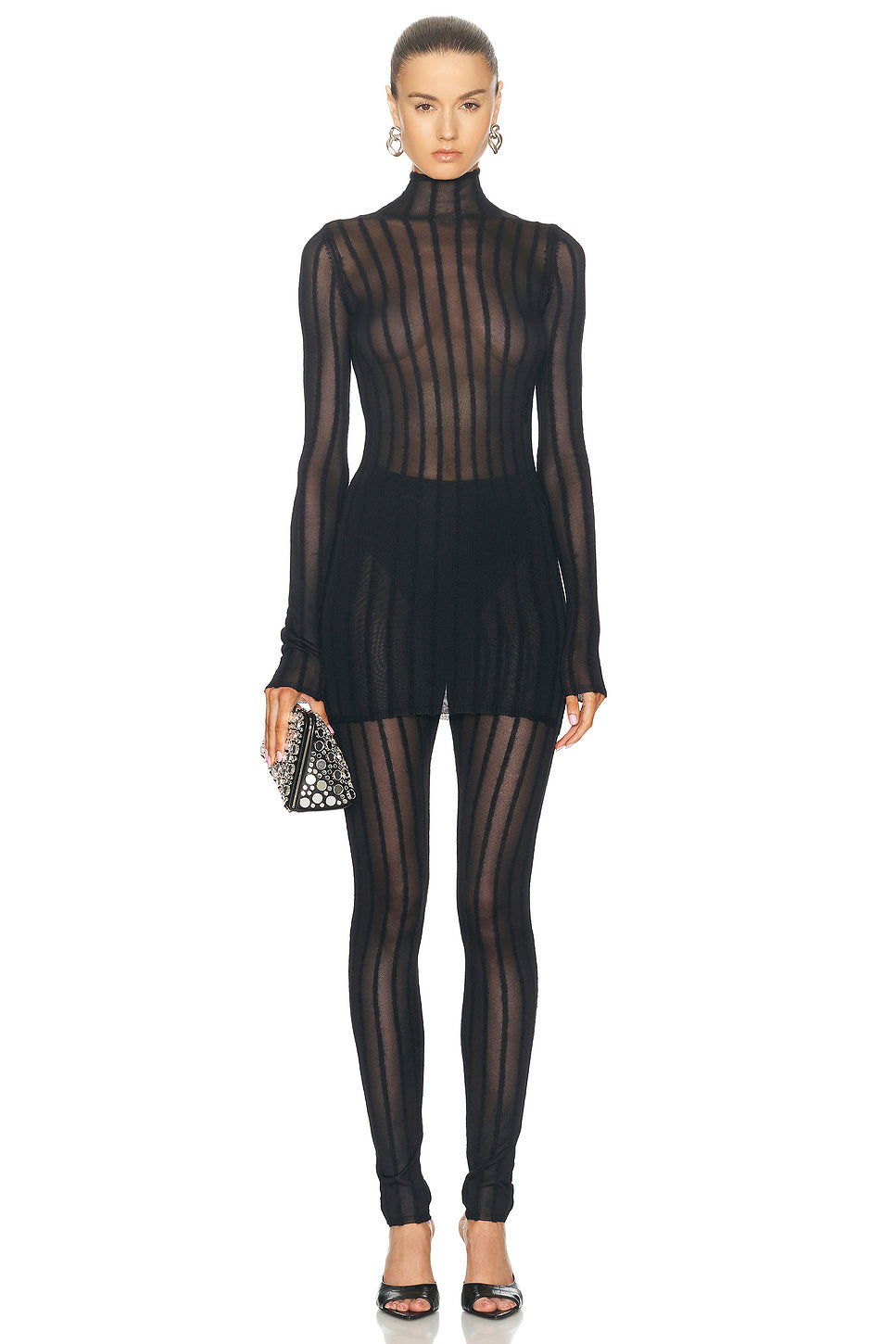 Sheer Mini Dress