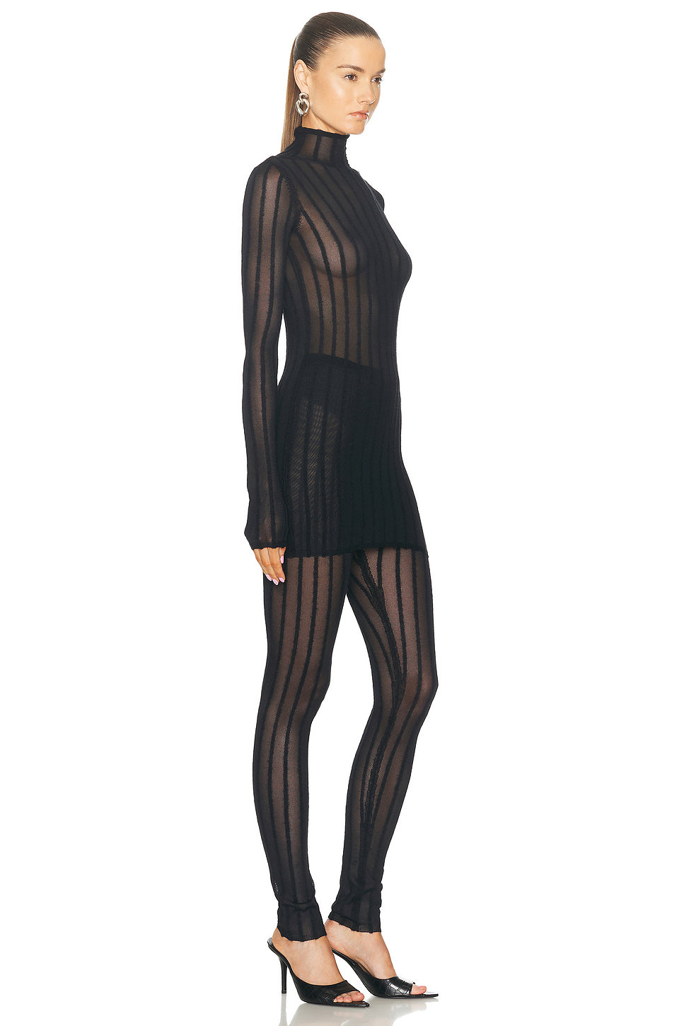 Sheer Mini Dress