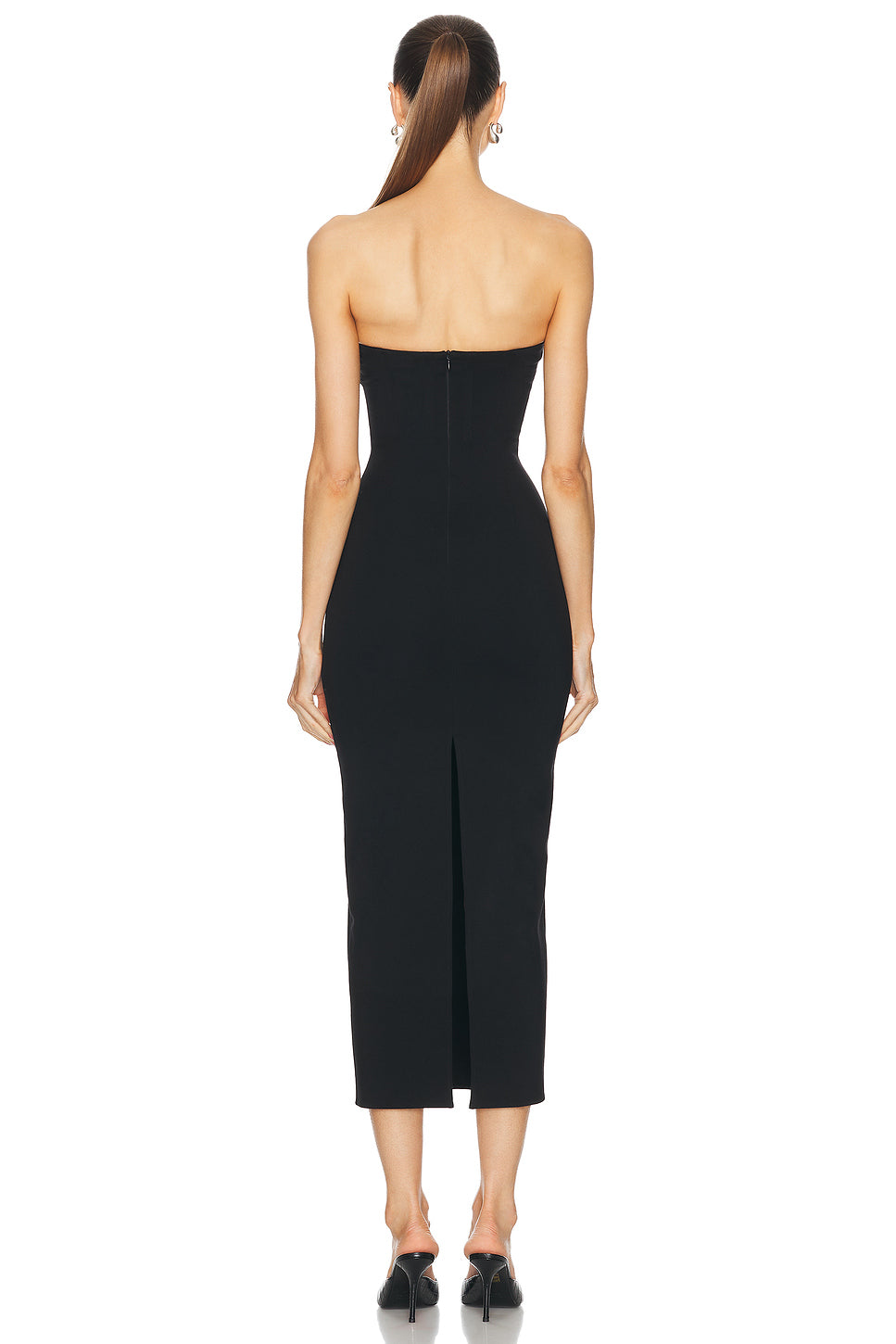 Strapless Midi Dress