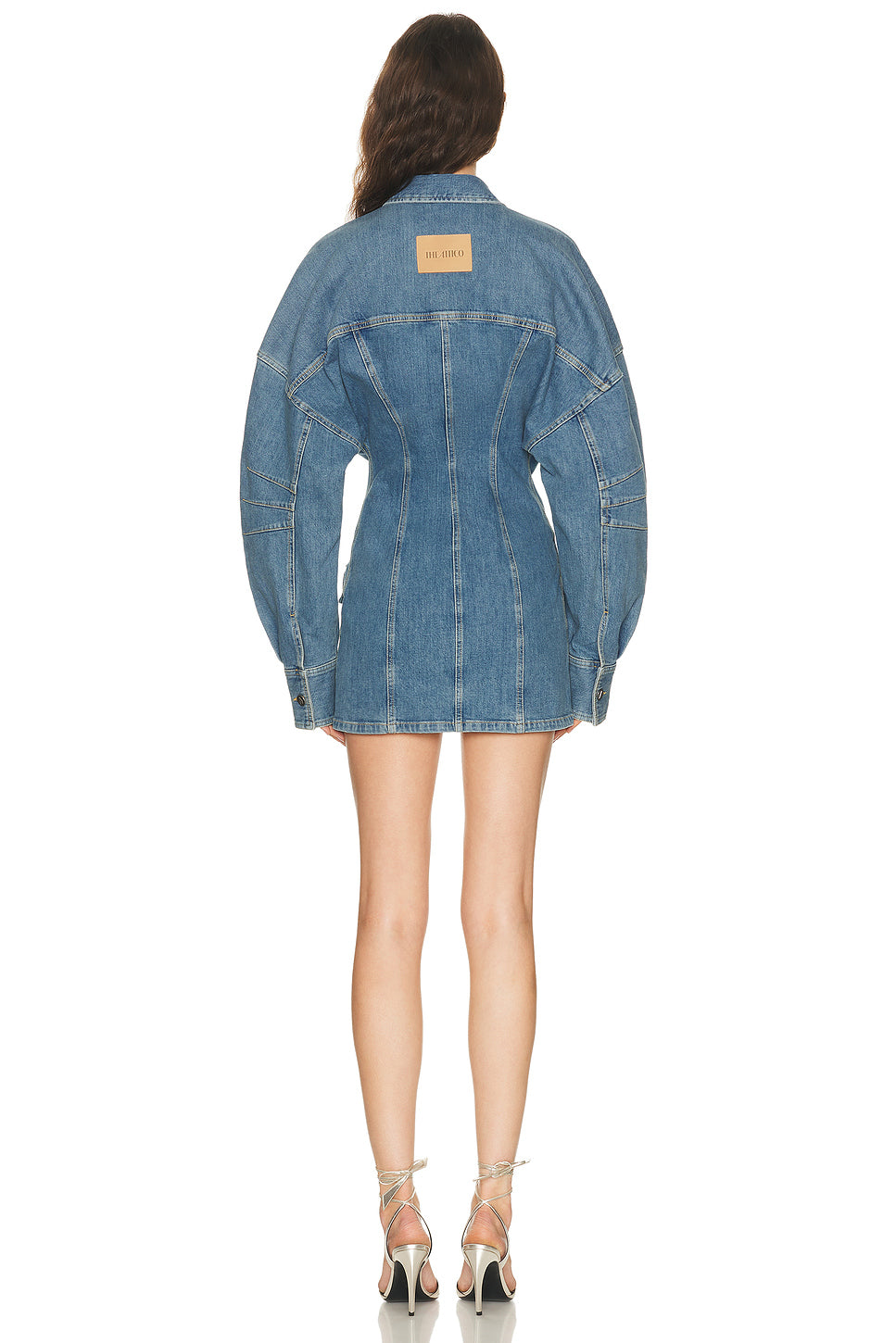 Denim Shirt Mini Dress